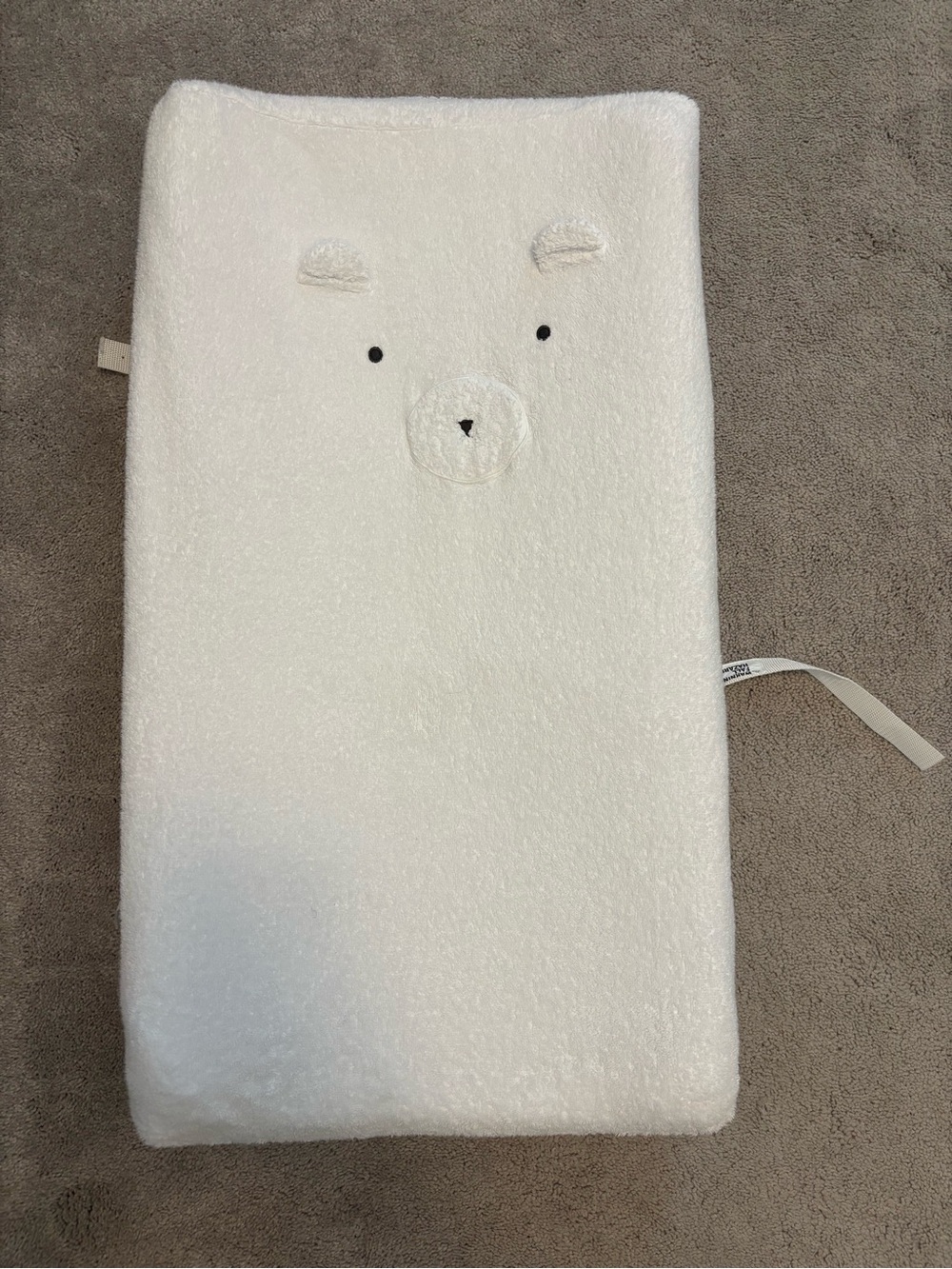 Pottery Barn Kids Bear Contour Changing Pad Cover